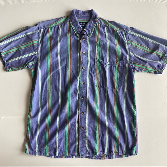 Retro Short Sleeve Button Down - Picture 2 of 10